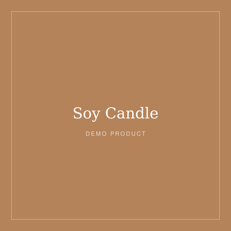Hand-Poured Soy Candle